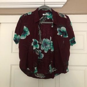 Volcom women’s Hawaiian shirt